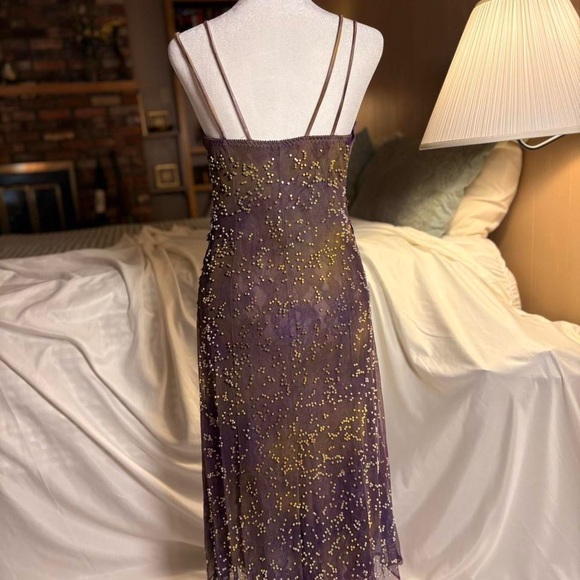 Rare Bespoke Vintage Beaded Lace Fairy Gown - S - Picture 8 of 8